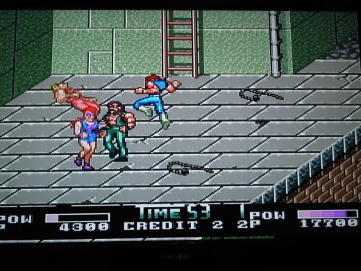 2 player co-op is fantastic, but hitting your partner is a danger.