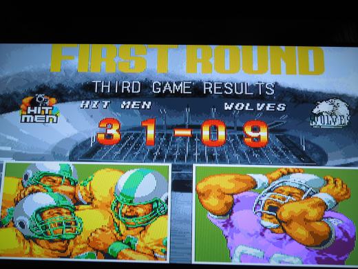 Animated cutscenes play following touchdowns and field goals.