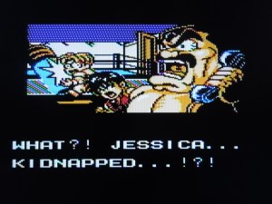 Mighty Final Fight's story is much more comical in nature than the arcade Final Fight.