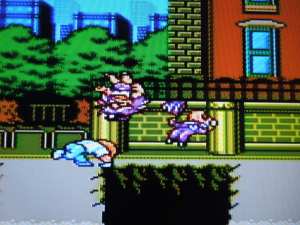 Throwing enemies into other enemies? Check.