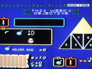 You can see your Episode's Objectives by Pressing Select. 