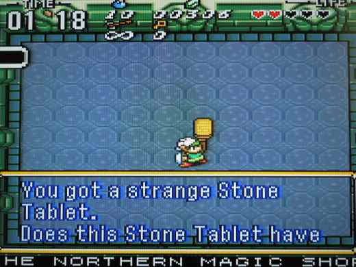 You have to find 2 Ancient Stone Tablets in Chapter 1. 