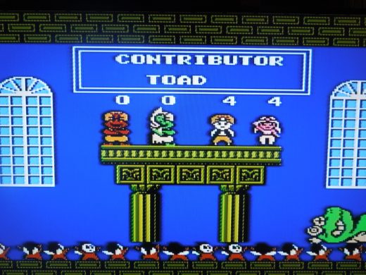 The ending of the game has the Doki Doki Panic characters (somewhat glitchy), but it is still the 'Mario' ending.