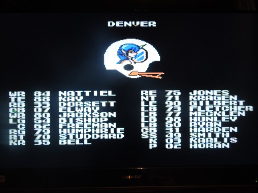 Denver's USA roster, circa 1988. 