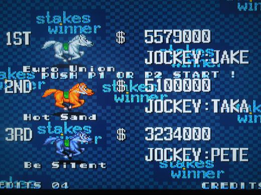 The amount of money you earn serves as your high score.