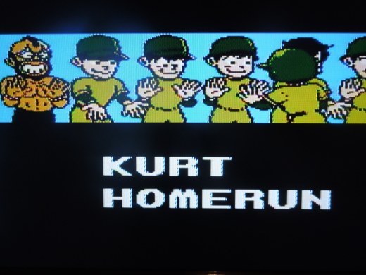 Yep, Mr. T is there to congratulate you if you knock one out. 