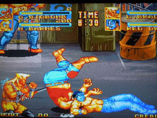 Whether in 1 Player or 2 Player co-op, once you get to Red Dragon, the game becomes extremely difficult. 