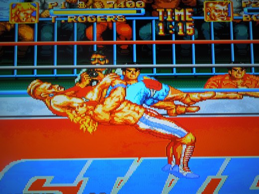 There are tons of amazing wrestling moves to utilize, if you can manage to win grapples. 