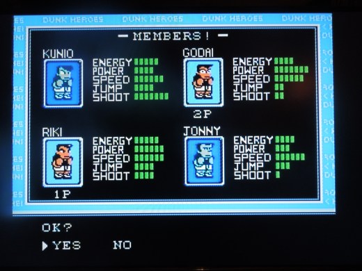 Choose your two best players before each game.