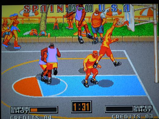 Dunks occur early and often.