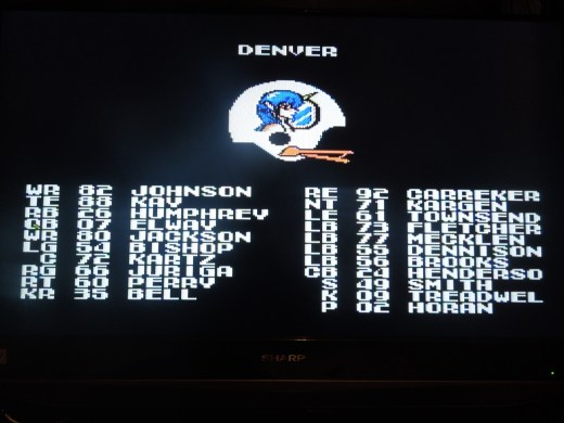 Denver's Japan roster, circa 1990. 