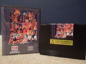 Neo Bomberman was an MVS arcade exclusive game in 1997, but today, can be converted into an AES home console cartridge. 