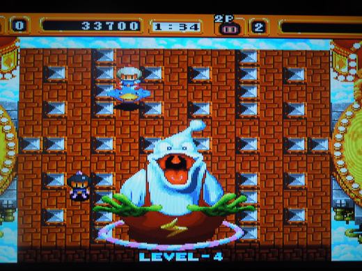 Boss fights await at the end of each of the 5 levels. 