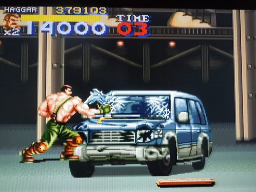 Occasional bonus stages allow you to wrack up points for extra lives.