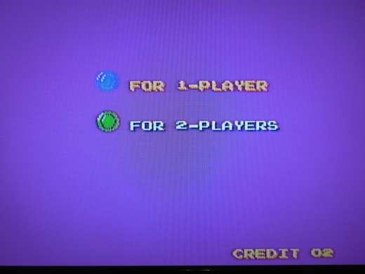 Add Credits by pressing Select & Start.