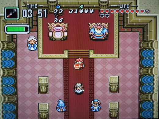 Save the Priest and return him to the castle for bonus points towards your high score.