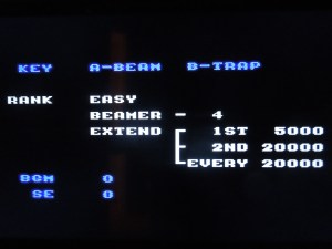 A hidden options menu is accessible by pressing A+B on the title screen.A hidden options menu is accessible by pressing A+B on the title screen.