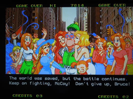 Endings vary based on what choices you make during the game.