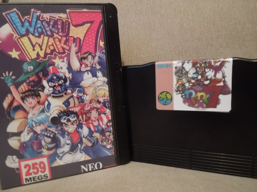 Waku Waku 7 was never officially released for the AES in the U.S.